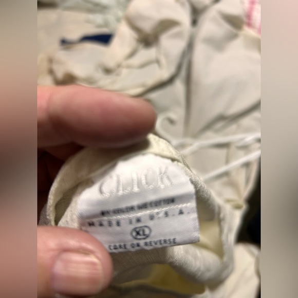 Click xl- Elegant Creamy yellow linen Sleeveless Tank Top- new or like new - Picture 7 of 8